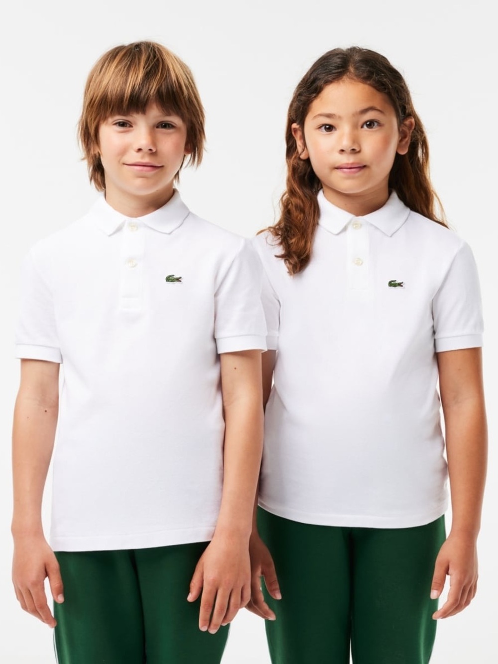 Lacoste Boys' Petit Piqué Polo. Unisex 10.